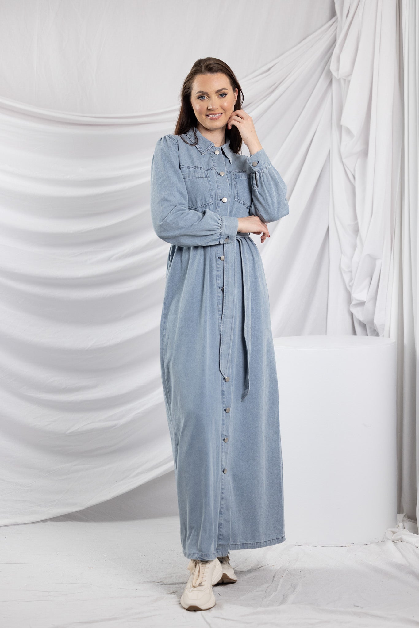 M8393Blue-dress-abaya-denim