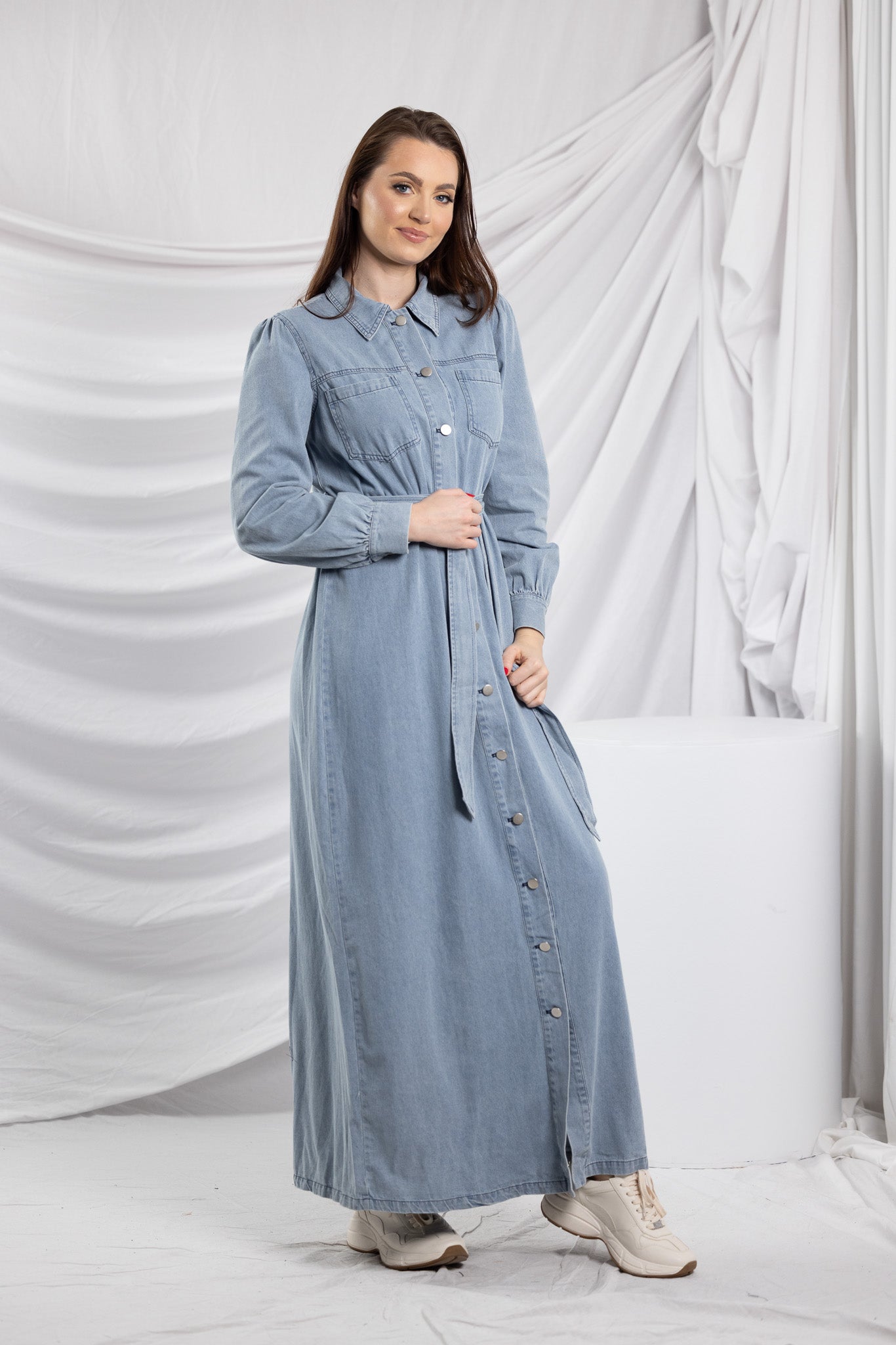 M8393Blue-dress-abaya-denim