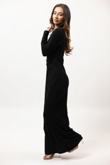 M8410Black-knit-dress