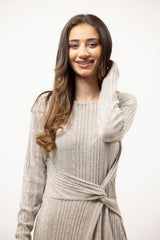 M8410Bone-knit-dress