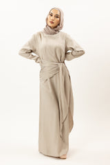 M8438Beige-maxi-dress