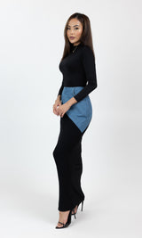 M8506Black-skirt-maxi