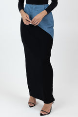 M8506Black-skirt-maxi