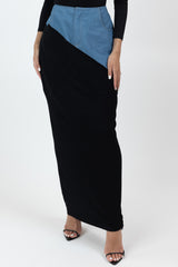M8506Black-skirt-maxi