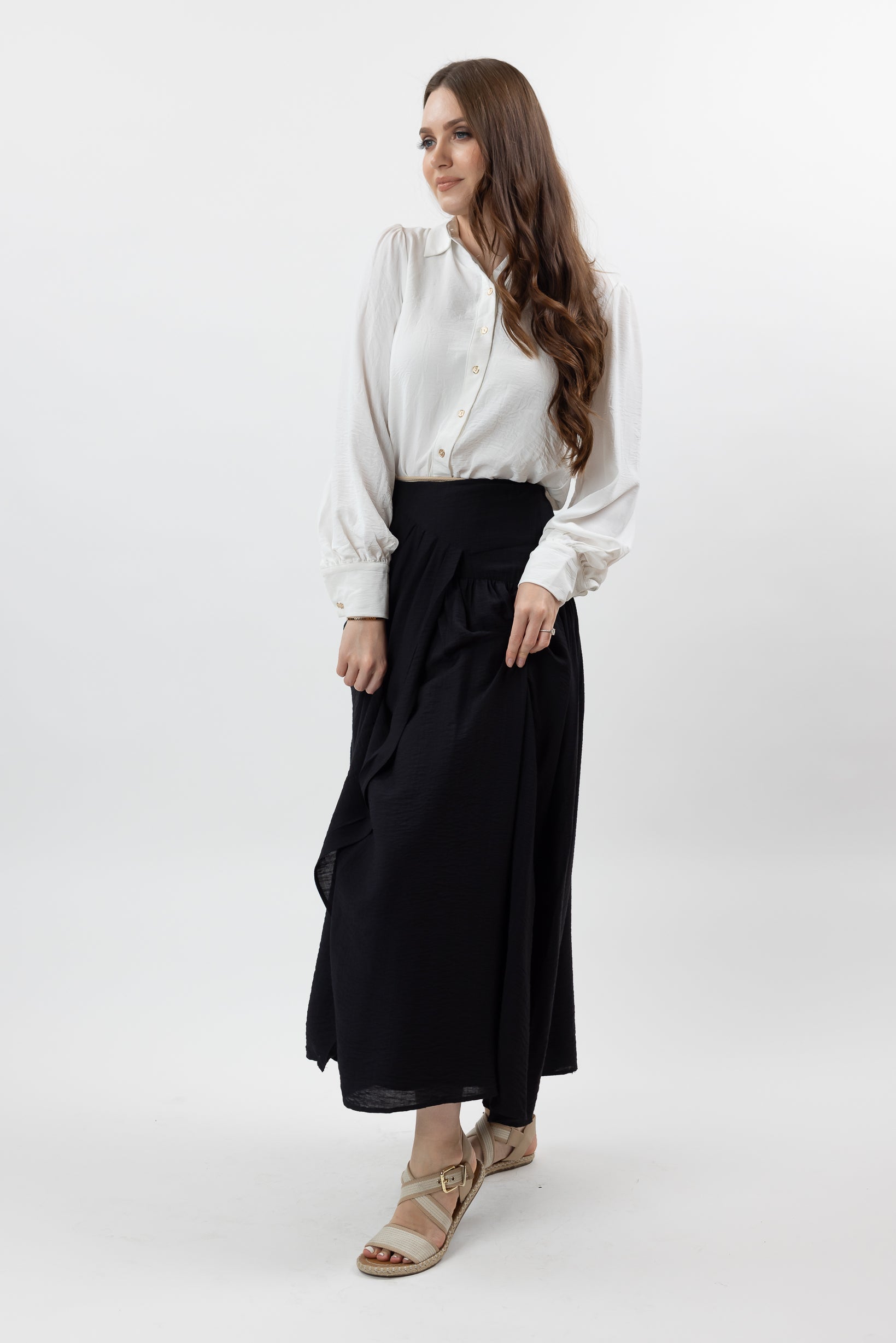 M8511Black-maxi-skirt
