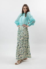 M8511Sageprint-maxi-skirt