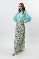 M8511Sageprint-maxi-skirt