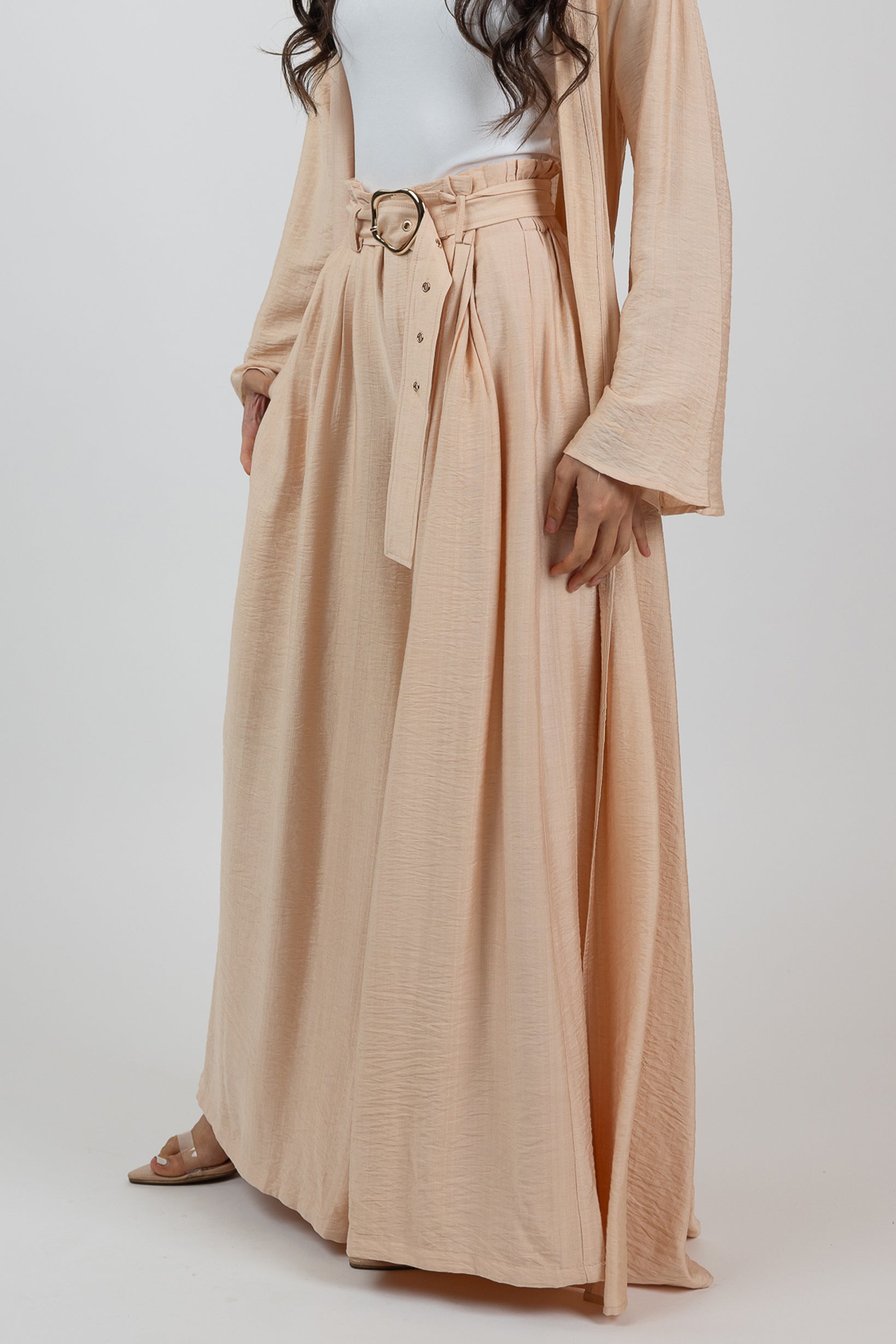 M8513Nude-wide-leg-pants