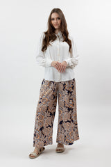 M8523Navyprint-pant