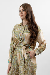 M8527GreenPrint-top-shirt