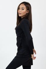 M8536Black-swim-top
