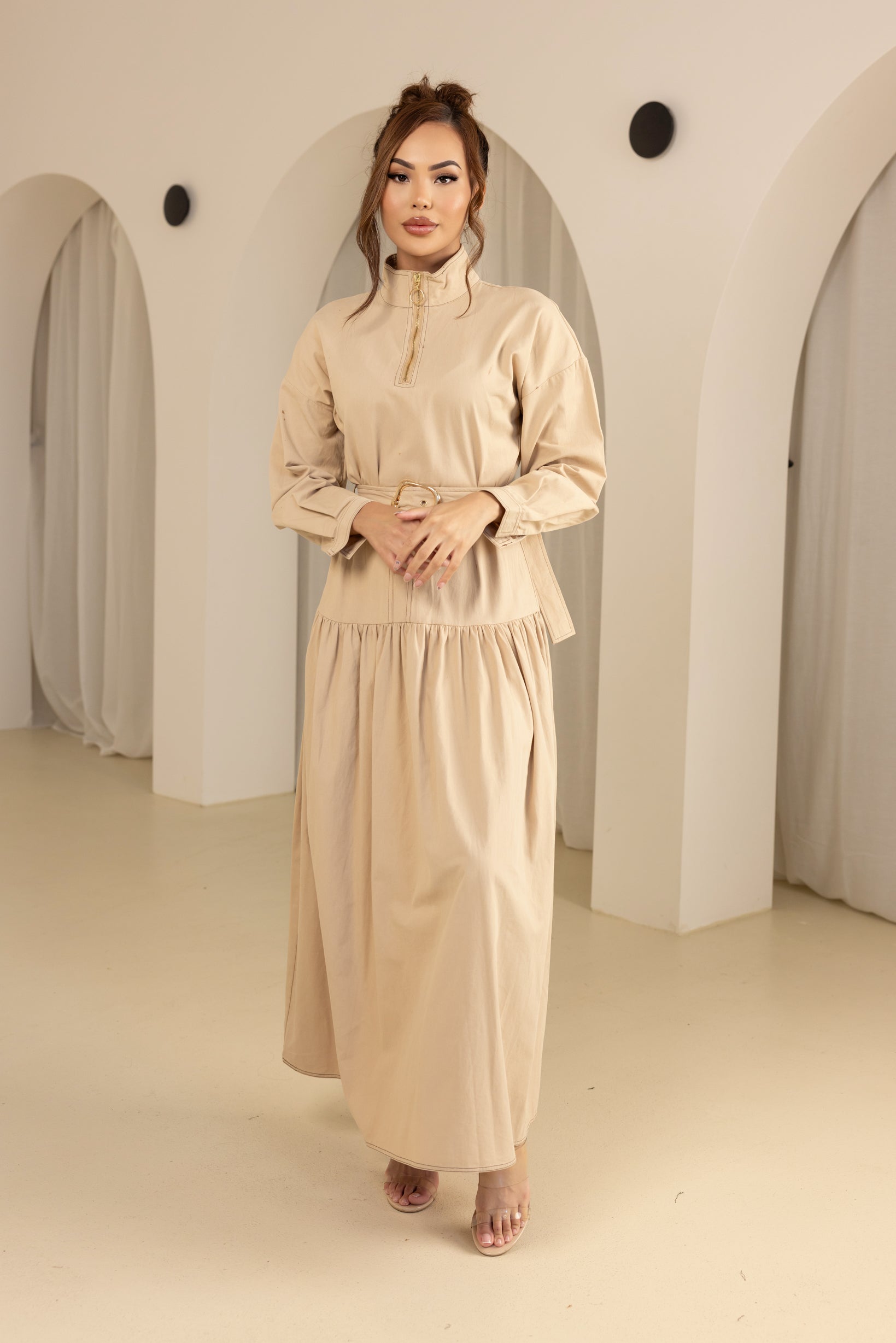 M8549Beige-maxi-dress