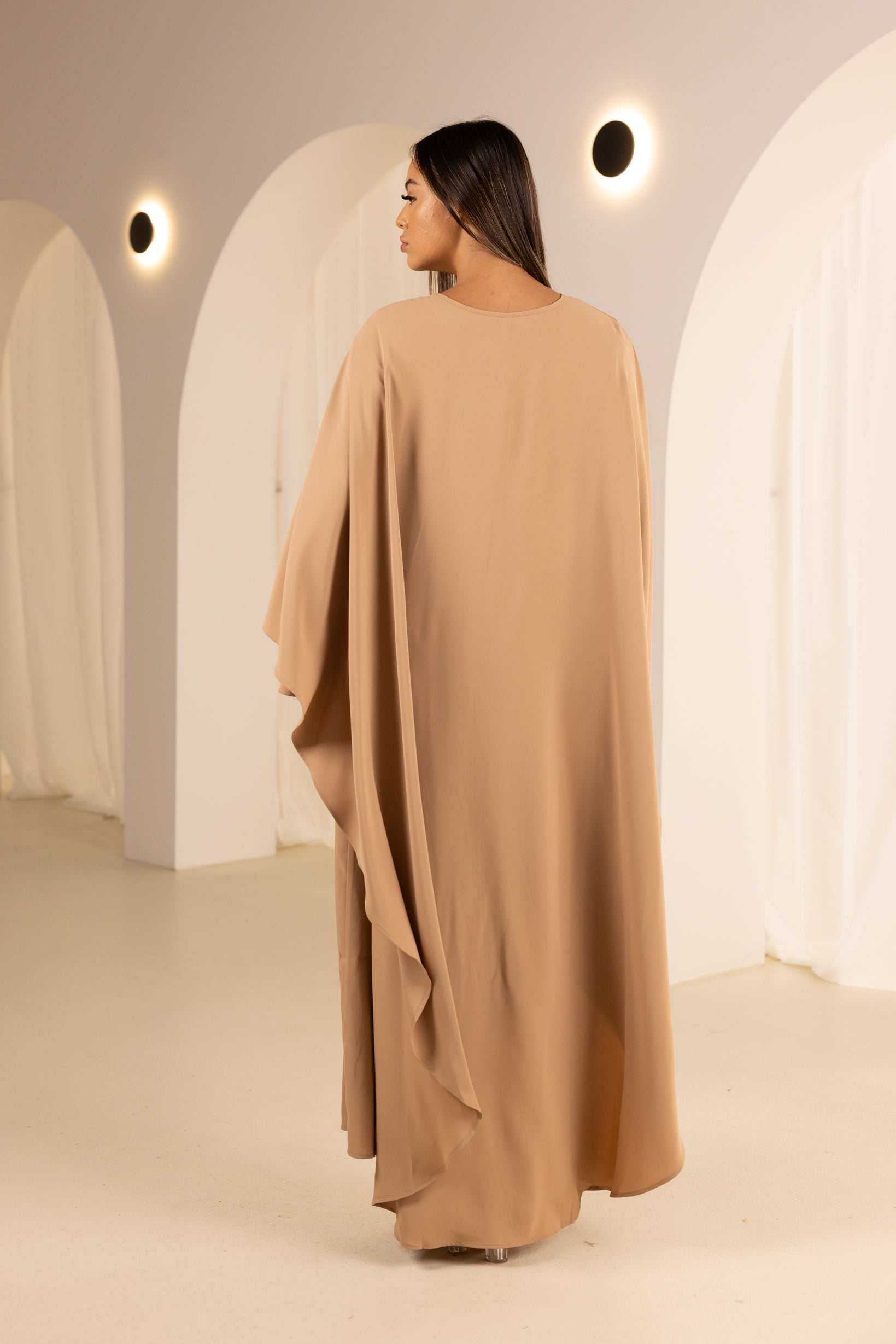 M8568Latte-maxi-dress