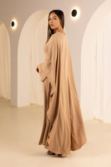 M8568Latte-maxi-dress