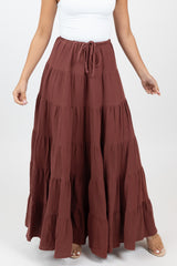 M8615Chocolate-maxi-skirt