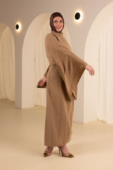 M8620Mocha-dress