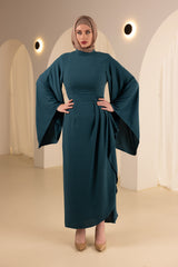M8620Teal-dress
