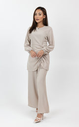 M8630Nude-top-pants-set