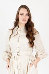 M8642Oatmeal-maxi-dress