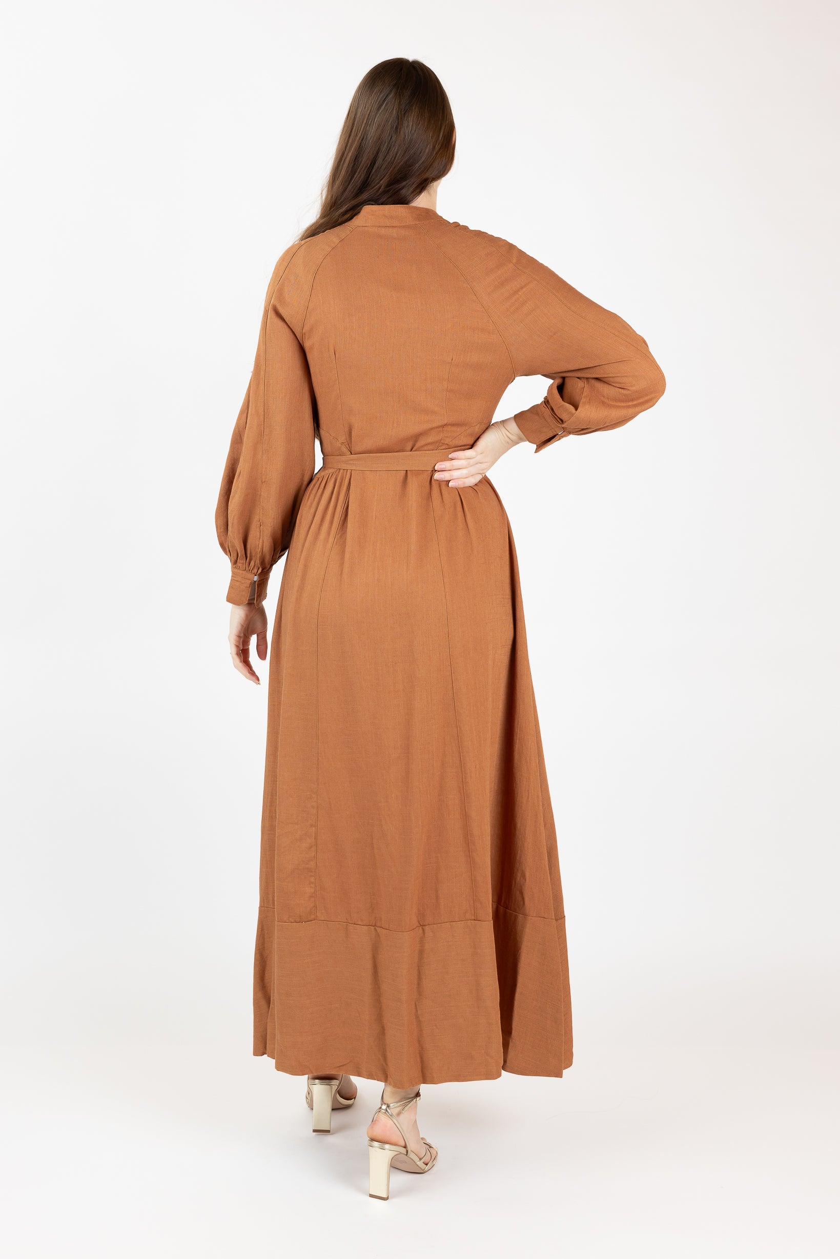 M8642Tan-maxi-dress