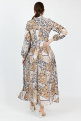 M8804Brownprint-maxi-dress