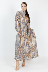 M8804Brownprint-maxi-dress