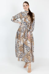 M8804Brownprint-maxi-dress