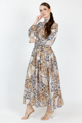 M8804Brownprint-maxi-dress
