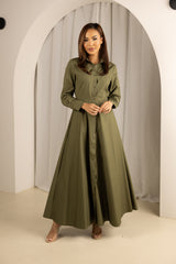 M8861Khaki-dress-abaya