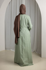 M8872Khaki-maxi-dress