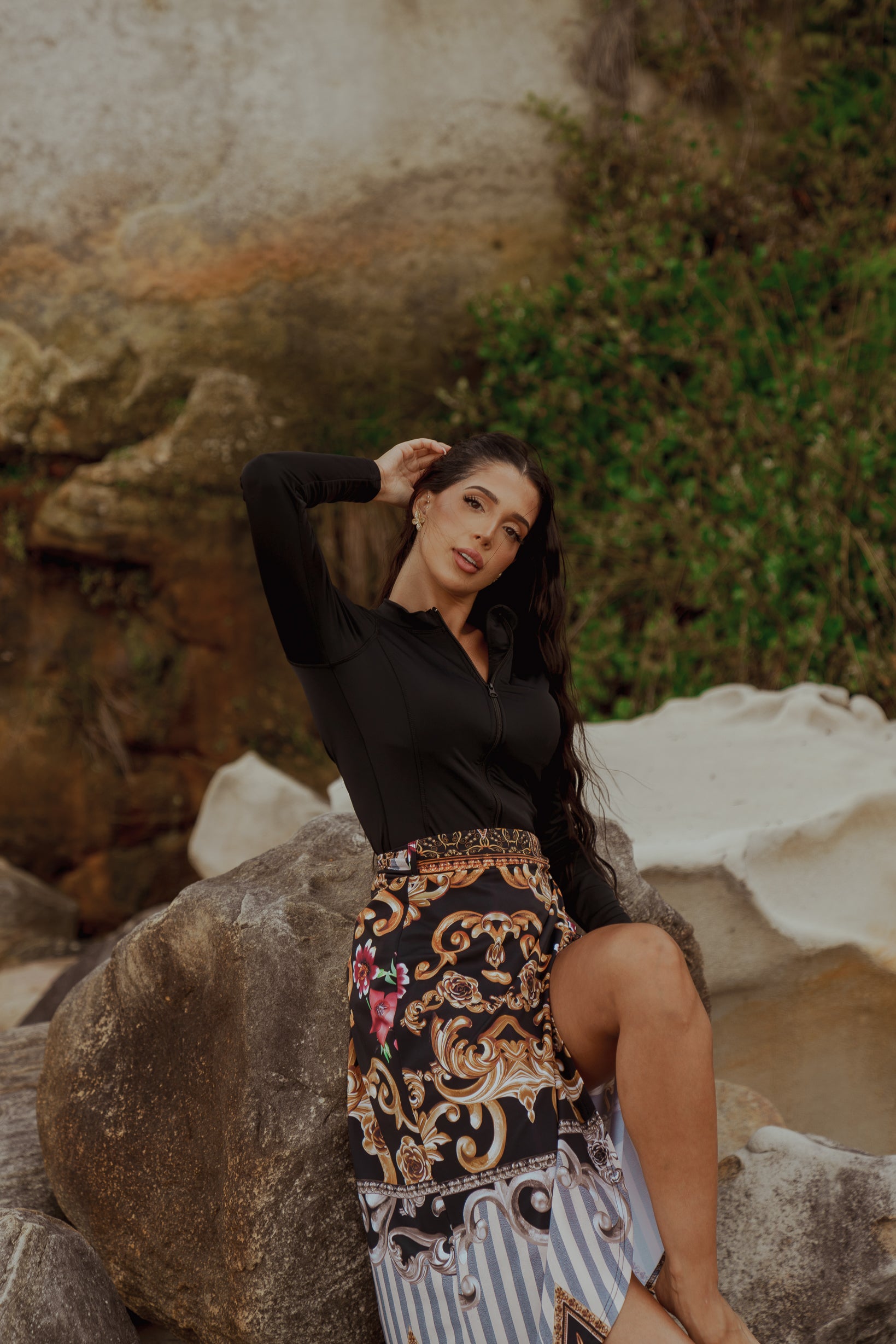 Melody of Love Swim Sarong