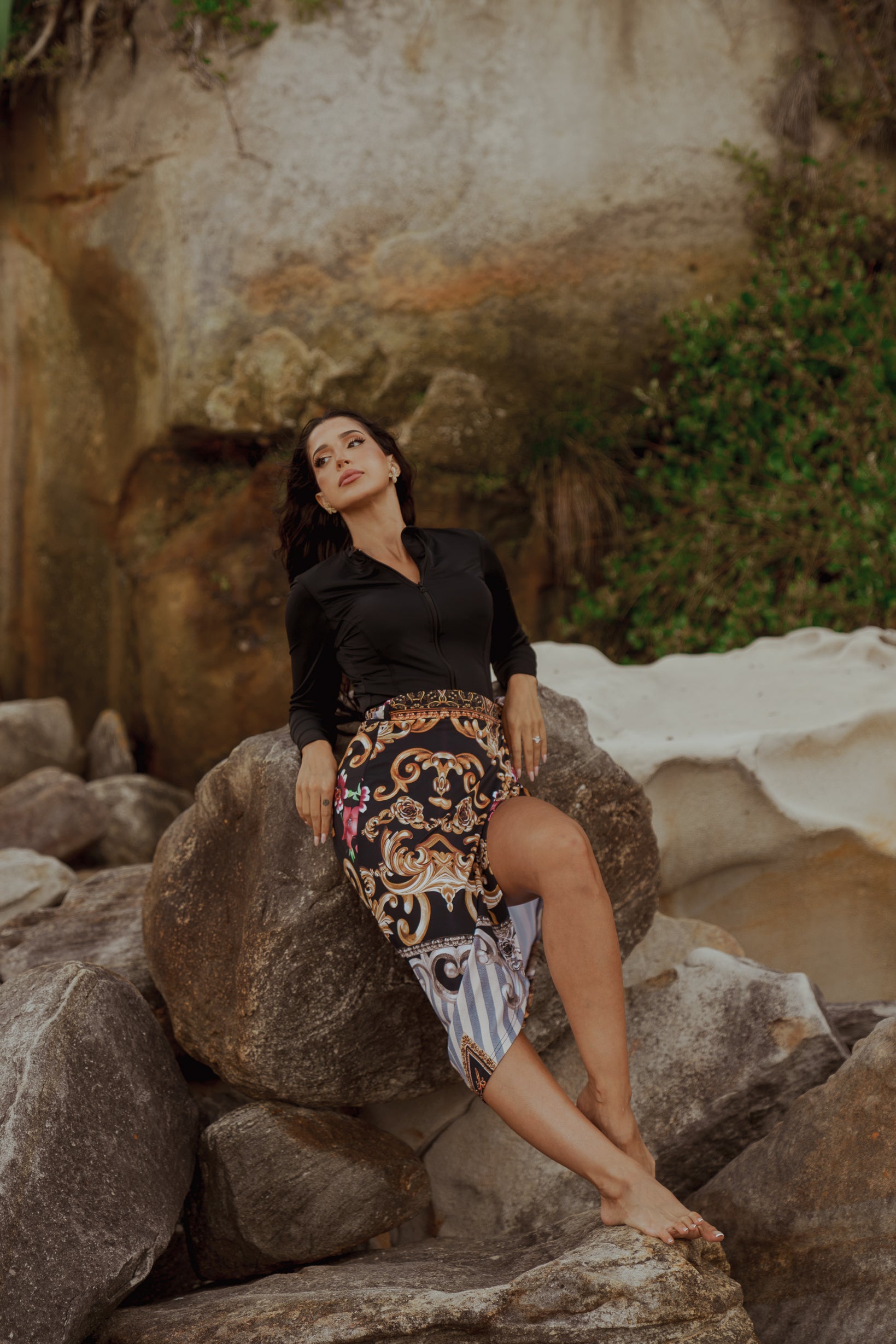 Melody of Love Swim Sarong