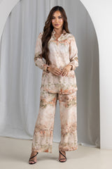 M9327BrownPrint-shirt