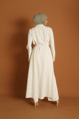 Areem Pinstripe Oatmeal Bundle