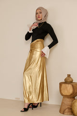 Miraj Metallic Rooj Skirt