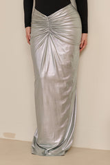 Miraj Metallic Rooj Skirt