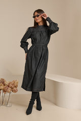 Miraj Denim Midi Dress