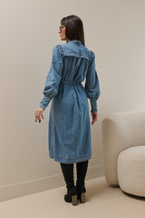 Miraj Denim Midi Dress