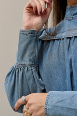 Miraj Denim Midi Dress