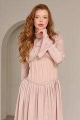 M9514-NUD-maxi-dress