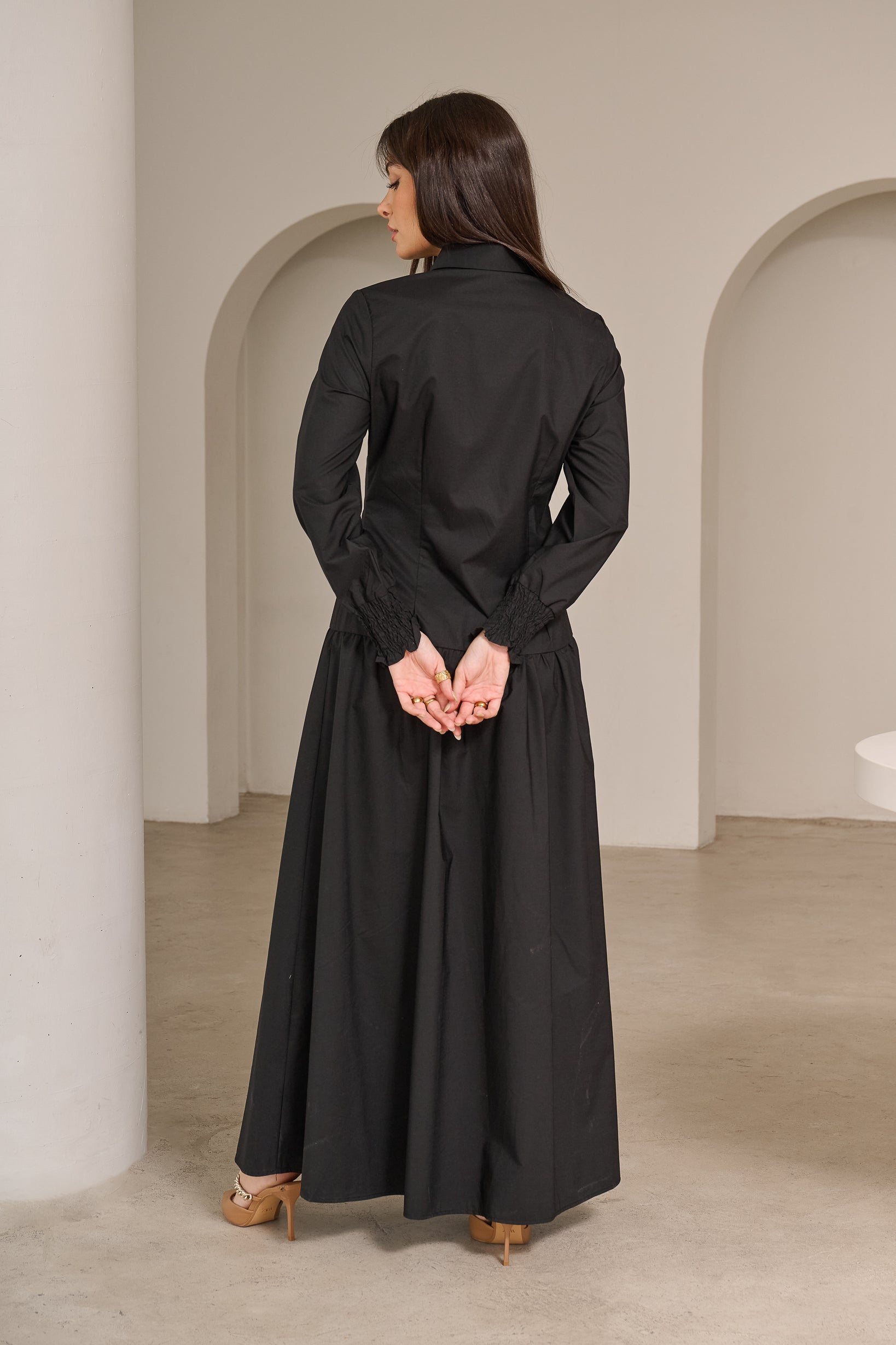 Soleil Shiraz Shirt Dress