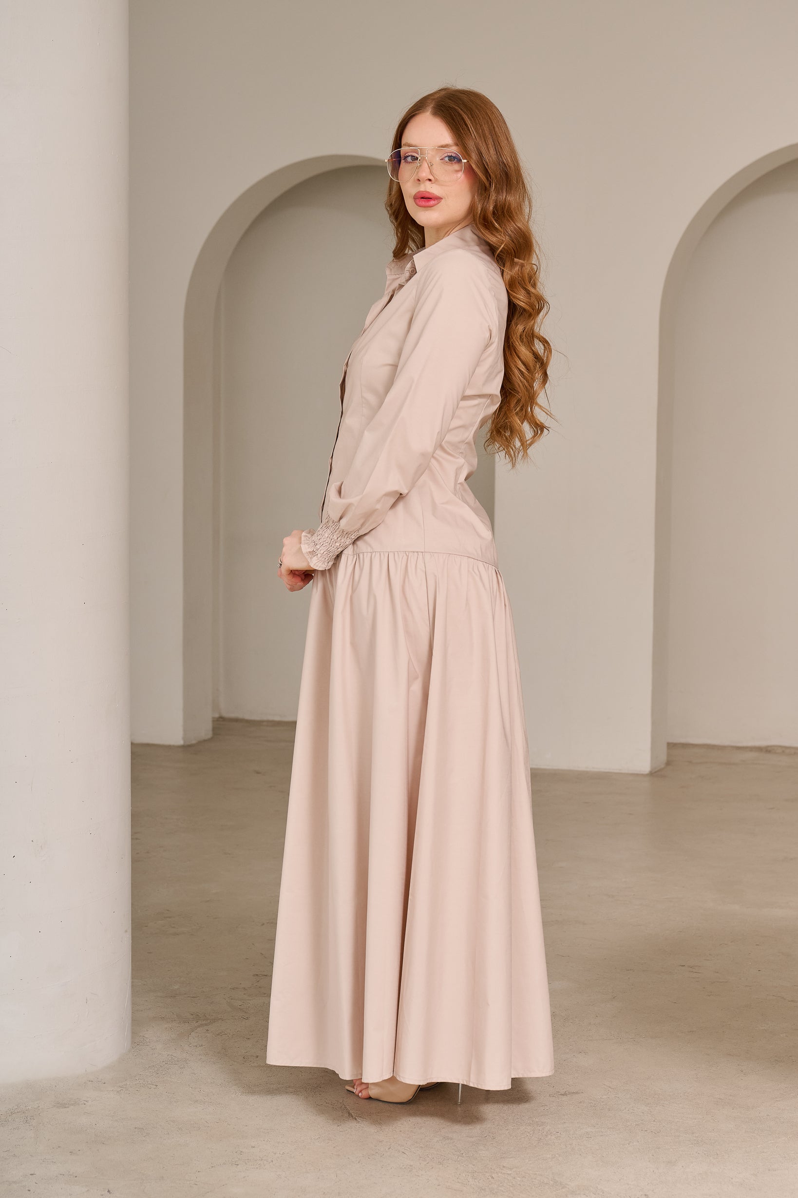 Soleil Shiraz Shirt Dress