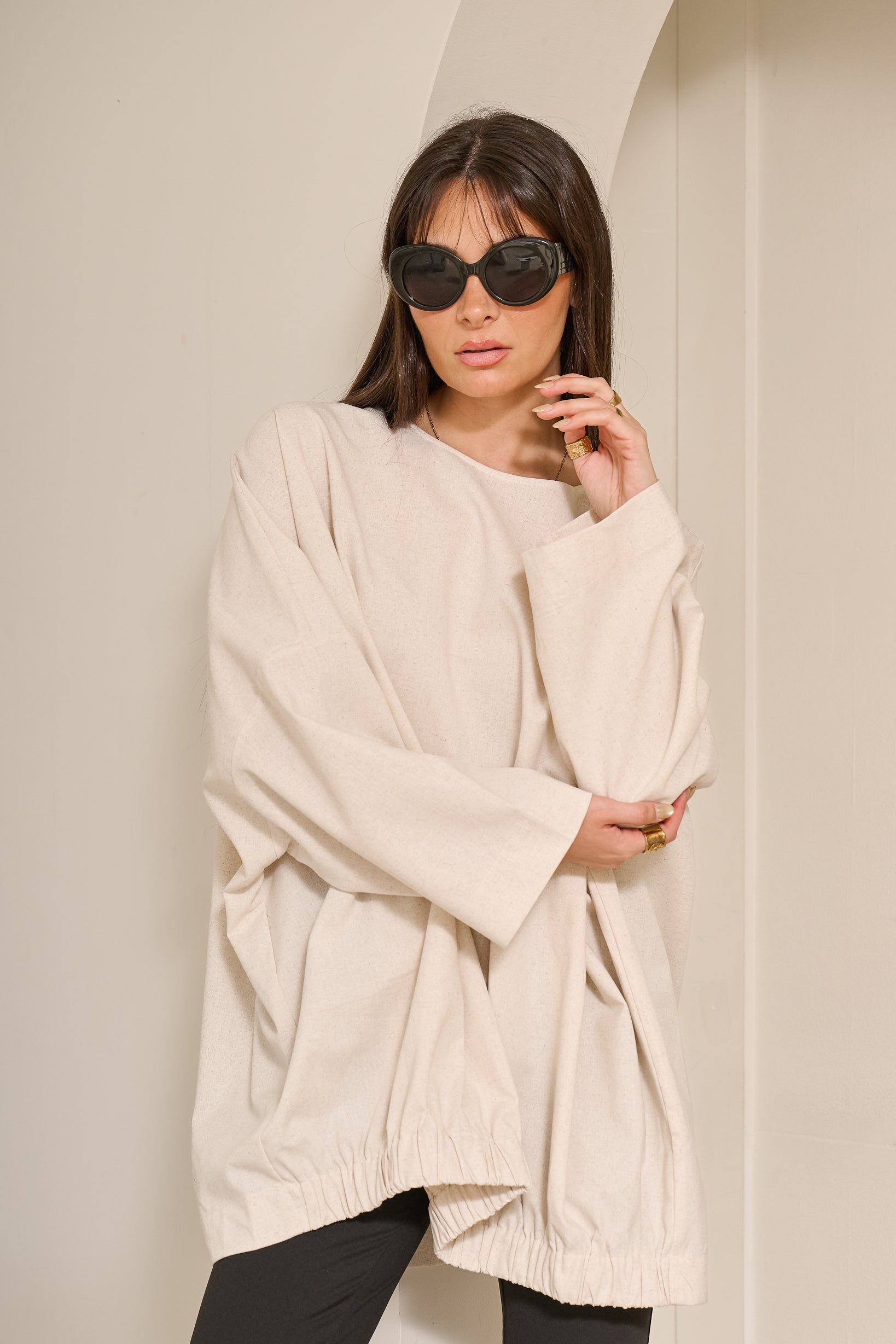 Soleil Oversized Top