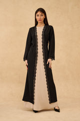 Elementary Lace Trim Cardigan