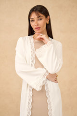 Elementary Lace Trim Cardigan