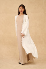 Elementary Lace Trim Cardigan