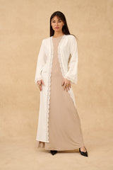 Elementary Lace Trim Cardigan