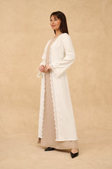 Elementary Lace Trim Cardigan