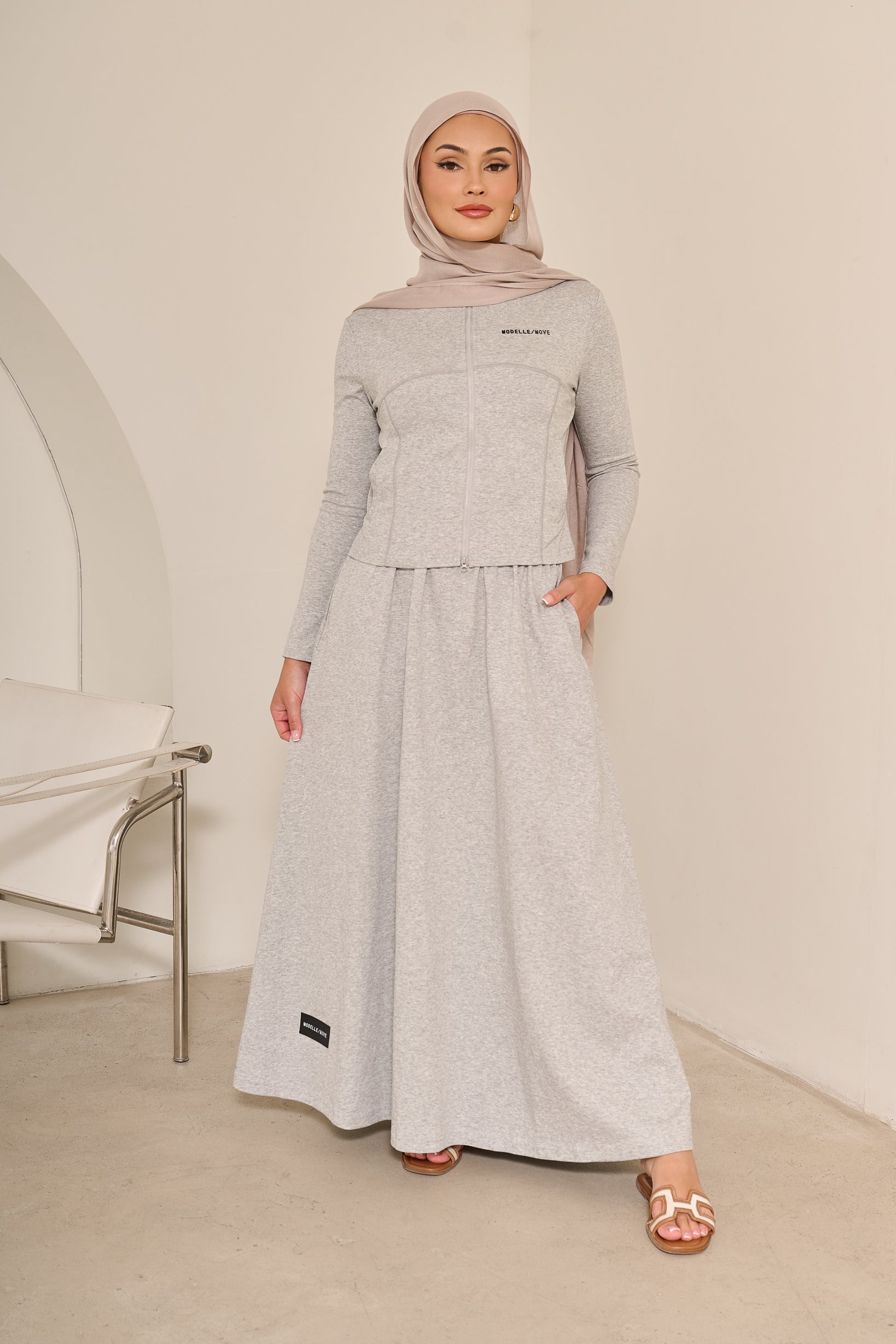 M9805-GREY-Skirt
