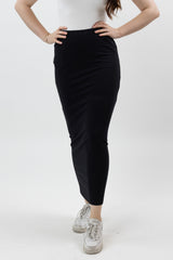 MDL00104Blk-cotton-skirt